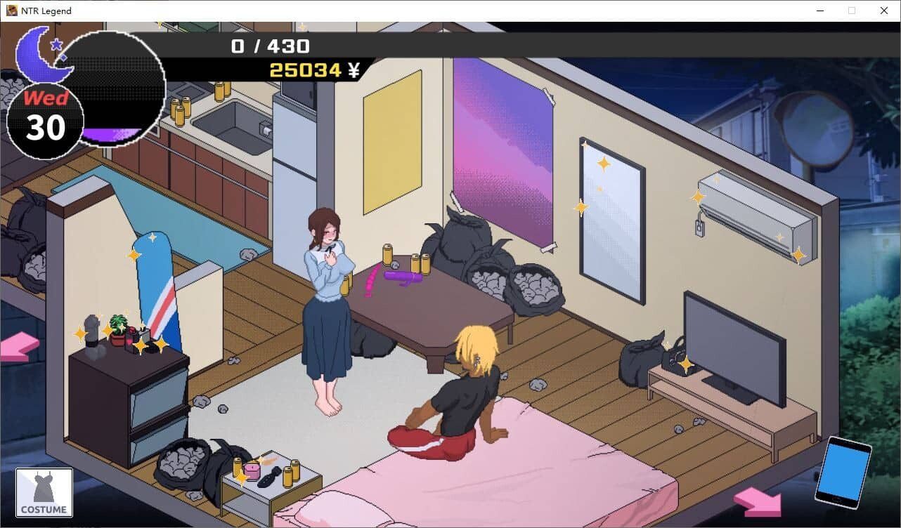 图片[3]-[SLG/像素]NTR伝説/NTR传说[FInal Ver.1.0.2完结版][500M]-小陌资源库