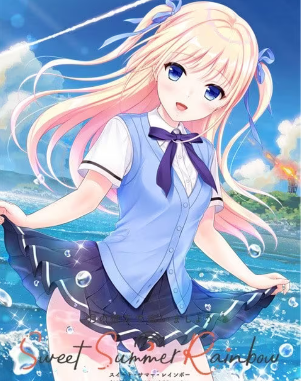 1658【PC纯爱ADV] 在月之彼岸邂逅-甜蜜的夏日彩虹 汉化版 [ [3.7G]-ACG俱乐部 - 各类游戏免费下载