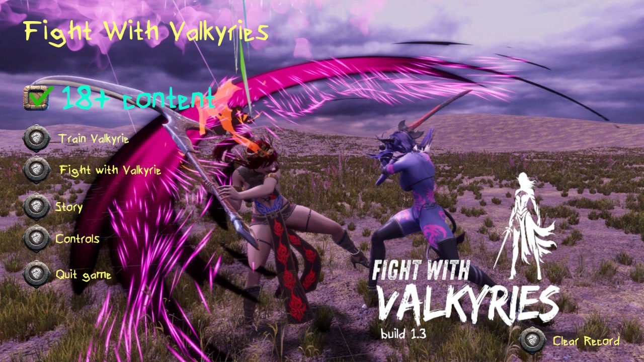 1924【动作ACT/3D/生肉】女武神的抗争（Fight With Valkyries [18+]）buid1.3 原版EN-ACG俱乐部 - 各类游戏免费下载