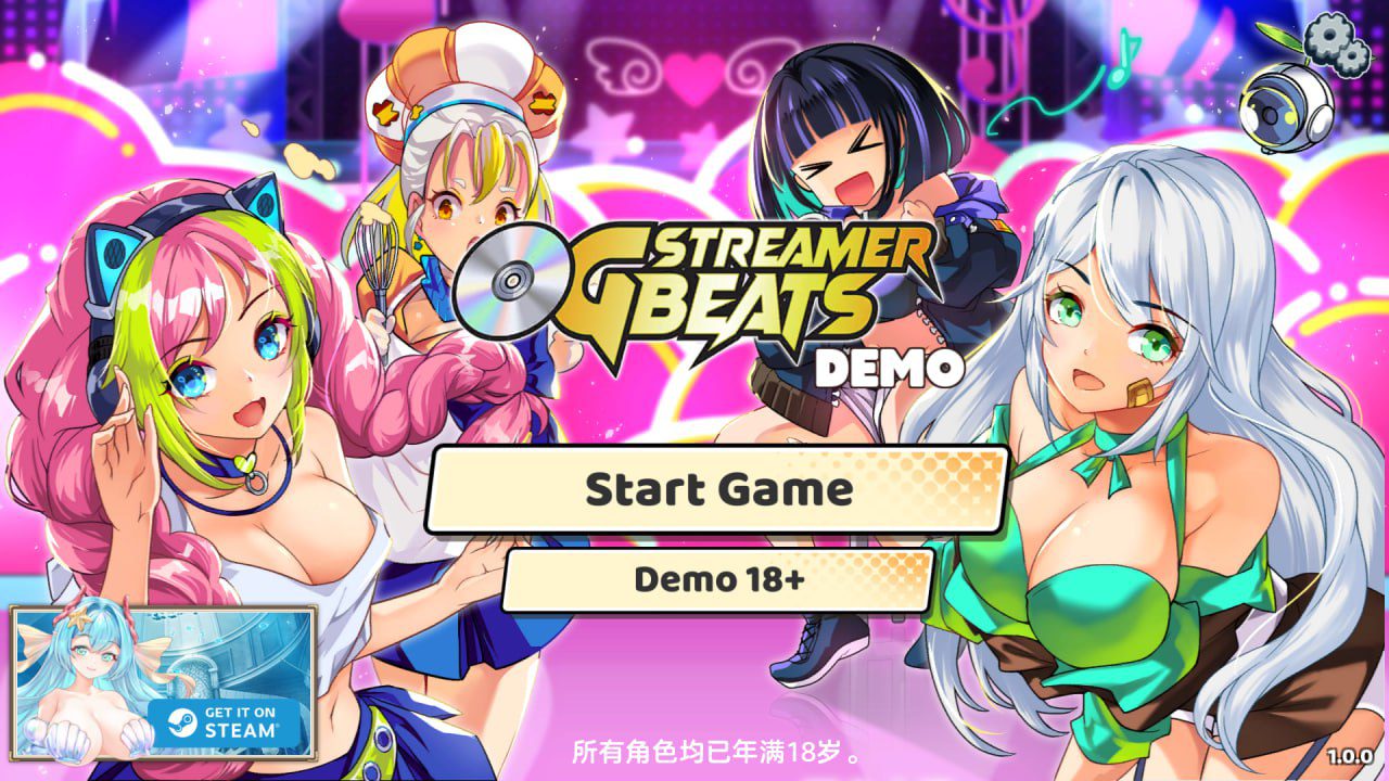 1956【休闲ACT/节奏音浪/动态/官中】OG 主播计划：节奏出道！（OG Streamer Beats）V1.0 Demo STEAM官中-ACG俱乐部 - 各类游戏免费下载