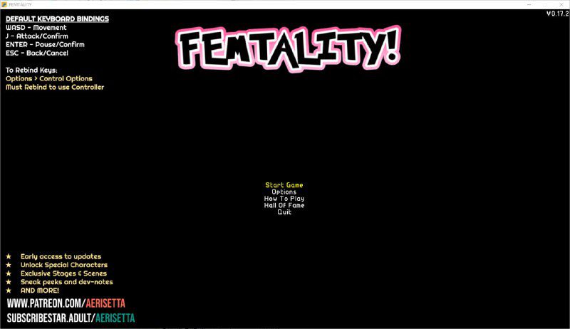 2528[ACT/PC+安卓]肥沃 FEMTALITY 横板动作清关 v0.17.2 步兵版 英文-ACG俱乐部 - 各类游戏免费下载