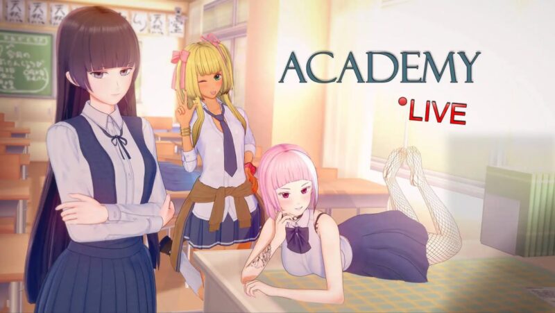 8683[日系SLG]学院：直播！Academy: Live! v0.10.1.1 Public AI汉化版【PC+安卓/6.2G/更新】-ACG俱乐部 - 各类游戏免费下载