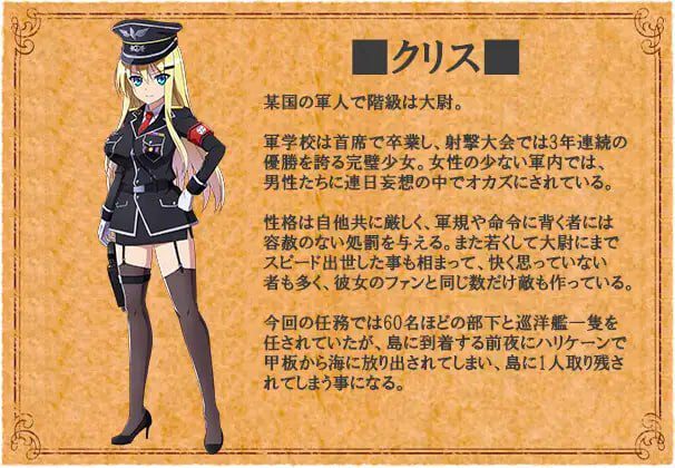 3175【荒岛经营RPG/精翻汉化】幸存者克莉丝 Chris Survival/PC+安卓-ACG俱乐部 - 各类游戏免费下载