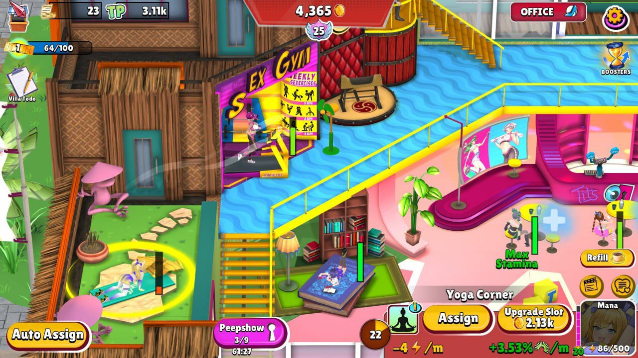 图片[2]-3268【3D/SLG/经营/后宫/官中】窥淫别墅 – 后宫经理 Voyeur Villa – Harem Manager-ACG俱乐部 - 各类游戏免费下载