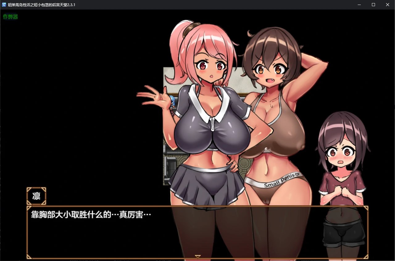 图片[3]-3454[RPG/PC+安卓]姐弟荒岛性活之短小包茎的后宫天堂 おねショタ無人島性活～短小包茎のハーレム天国 2.3.1 AI汉化版 +作弊码-ACG俱乐部 - 各类游戏免费下载