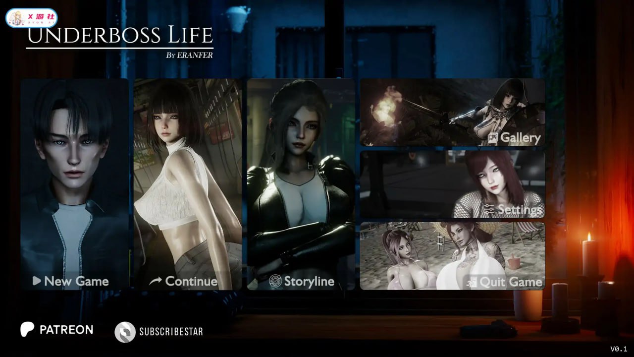 图片[1]-4811【亚洲SLG/汉化/动态】副手人生 Underboss Life v0.1 [ERANFER] AI汉化版【PC+安卓/1.04G】-ACG俱乐部 - 各类游戏免费下载