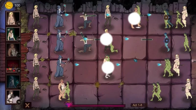 图片[2]-6812[欧美SLG/动态] 魔女突袭:镇守 [H版植物大战僵尸] Monster girl assault！v0.3.3.1 原版EN [PC+安卓 1.50G]-ACG俱乐部 - 各类游戏免费下载