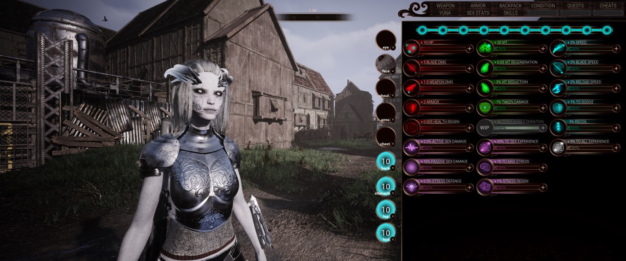 图片[3]-8469[3D/动作射击/动态]尤娜：重生 Yuna: Reborn v0.4.1.1091a Public 英文生肉版-ACG俱乐部 - 各类游戏免费下载