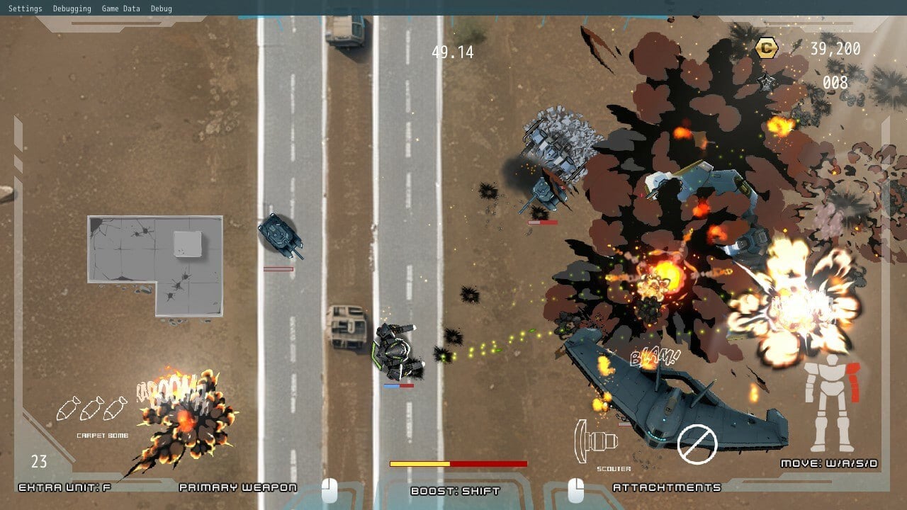 图片[2]-8467[ACT/机甲战斗/动态/科幻战争]战斗核心：烈焰队 BATTLERCORE: TEAM BLAZER AI汉化步兵版-ACG俱乐部 - 各类游戏免费下载