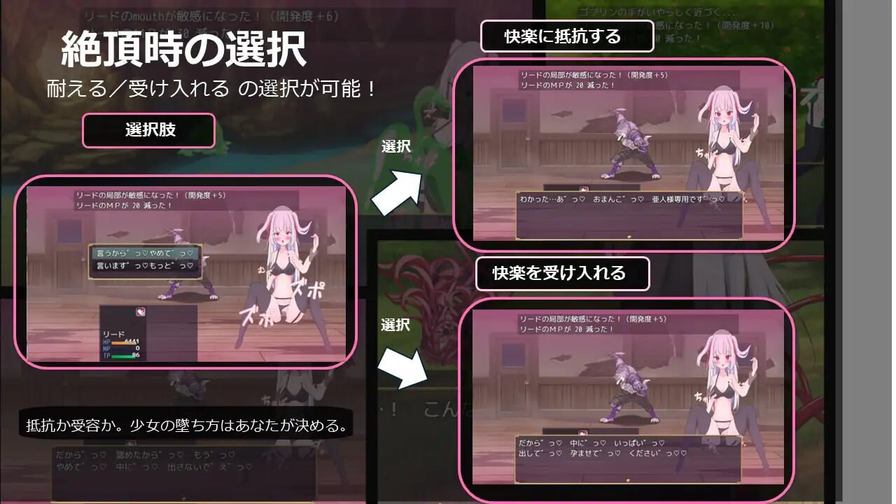 图片[4]-8819[RPG/战斗H/雌堕] 自由 离家出走大小姐的堕落物语 LIBERTAS 家出令嬢堕落物語 内嵌AI汉化版+作弊码 [660M]-ACG俱乐部 - 各类游戏免费下载