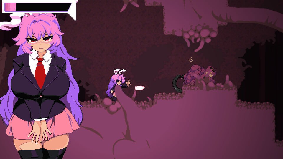 图片[2]-8970[爆款ACT/步兵全动态] [车万同人]铃仙与异种X洞窟 / Udonge in Interspecies Cave STEAM官方中文版【200M】[PC+安卓盖世]-ACG俱乐部 - 各类游戏免费下载