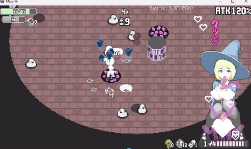 图片[5]-9922[肉鸽SLG/像素动态]マジイキ～落第まじょとＨな魔手～ Magi-Iki～落第魔女与H的魔手～ v0.141 官方中文版[PC+安卓盖世]9137-ACG俱乐部 - 各类游戏免费下载