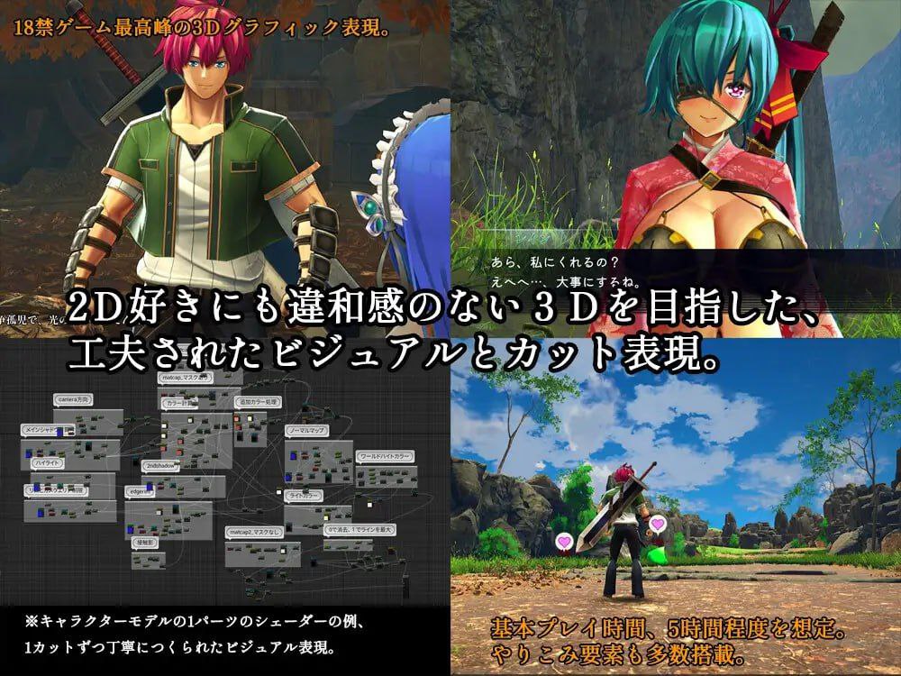 图片[3]-10055[日系SLG/3D动态]血色流亡者 Blood Crawler ブラッドクローラー V1.0 官方中文步兵版+存档-ACG俱乐部 - 各类游戏免费下载