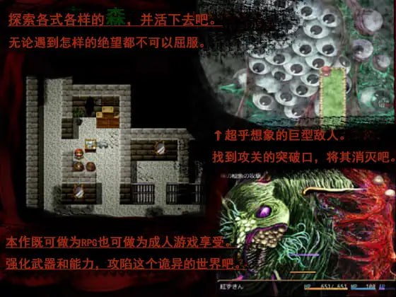 10104[RPG/黑暗童话]BLACKSOULS 小红帽之森 紅ずきんの森 v1.4 官中[PC+安卓]-ACG俱乐部 - 各类游戏免费下载