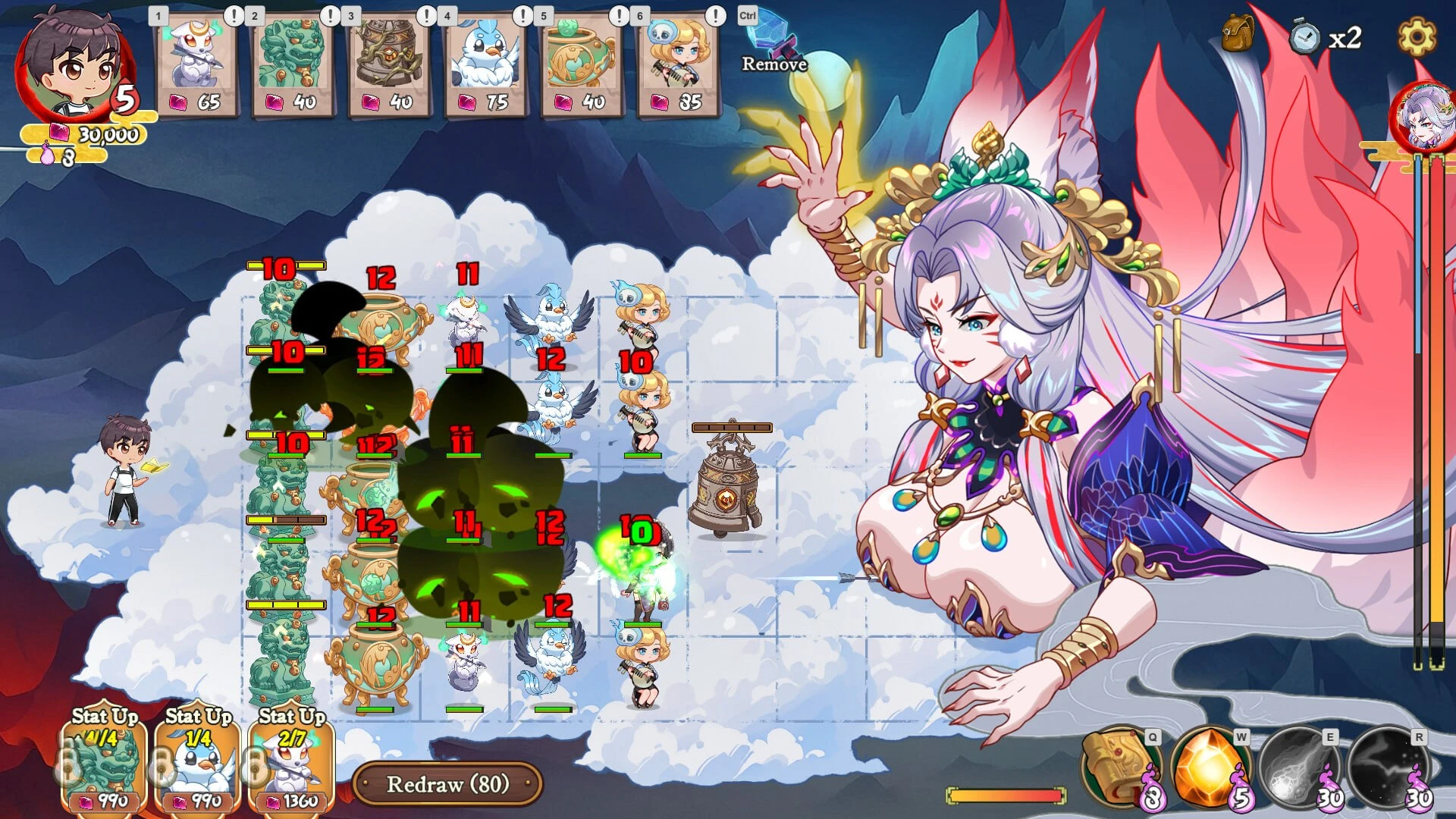 图片[3]-15043[塔防SLG/魔物娘/后宫]妖谈2：九尾异闻 Yokai Art 2: Tales of the Nine-Tails v1.1.07 官方中文步兵版 [PC+安卓盖世]13927-ACG俱乐部 - 各类游戏免费下载