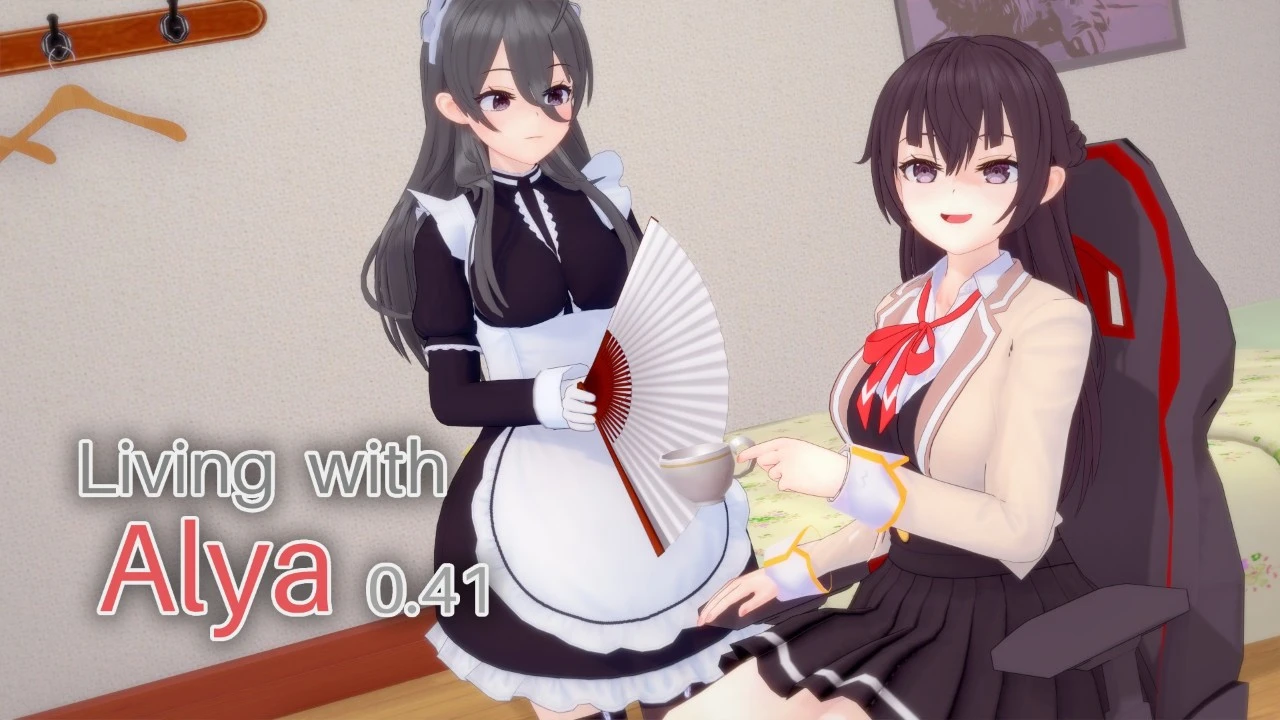【日系SLG/PC+安卓】与艾莉亚一起生活 与阿尔雅一起生活 Living with Alya v0.41 AI汉化版-空岛ACG