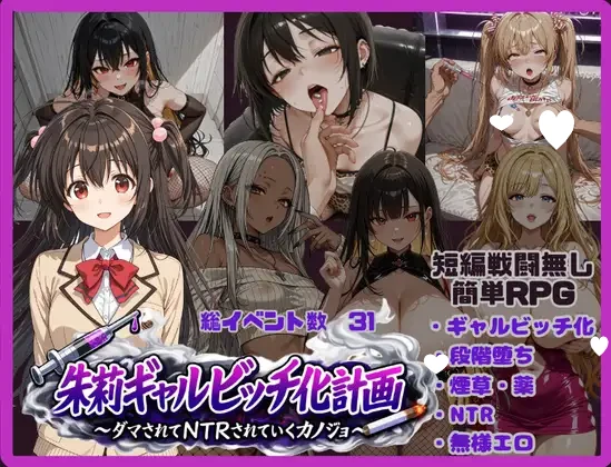 图片[1]-14245【日系RPG/NTR】朱莉的淫乱堕落计划 朱莉ギャルビッチ化計画～騙されてNTRれていく彼女～1.4 内嵌AI汉化[PC+安卓]+作弊码-ACG俱乐部 - 各类游戏免费下载