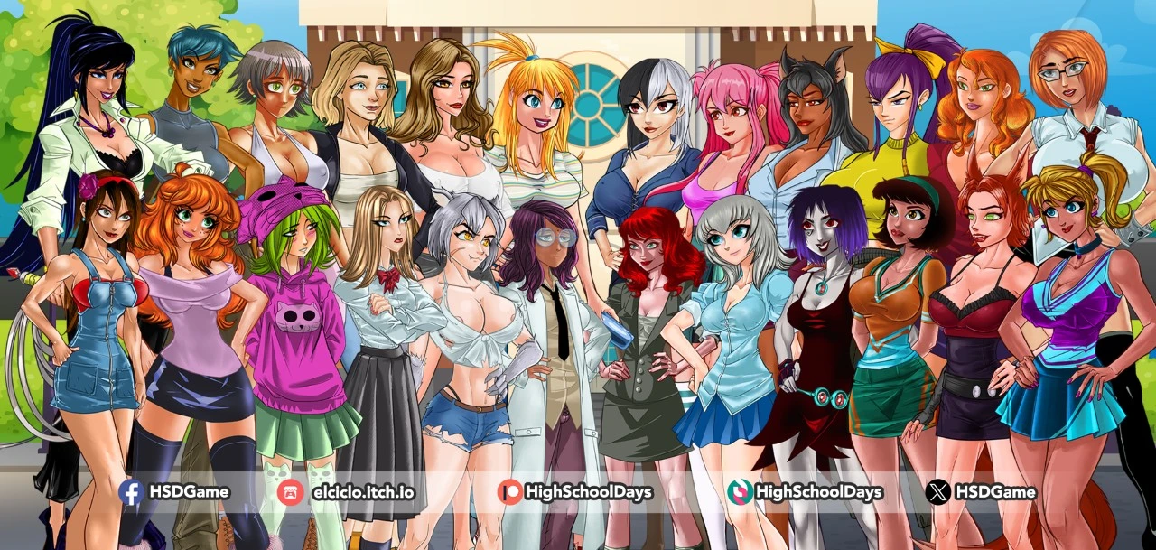 图片[1]-14892[欧美SLG/后宫] 高中时代 高中时光 High School Days v0.283 AI汉化版【PC+安卓/3.13G/更新】-ACG俱乐部 - 各类游戏免费下载